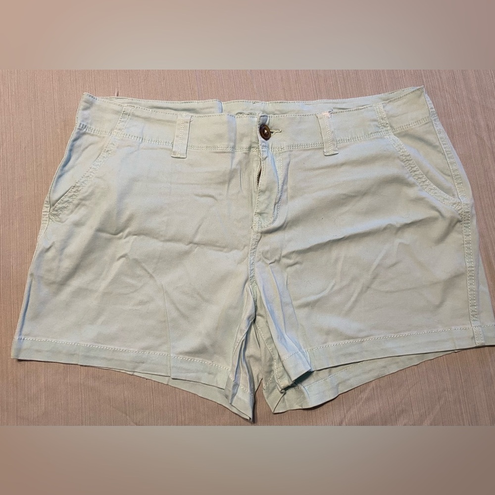 Women's Light Blue/green Shorts